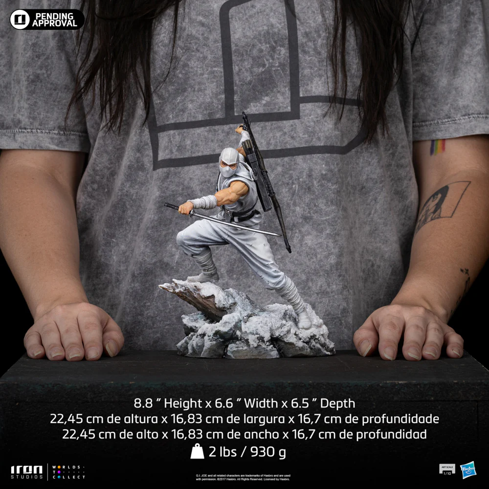 Statue Storm Shadow - G.I Joe - Art Scale 1/10 - Iron Studios - Image 7