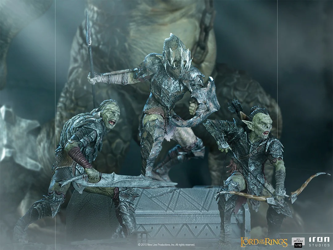 Swordsman Orc  The Lord of the Rings  Art Scale 1/10  Iron Studios - Image 4