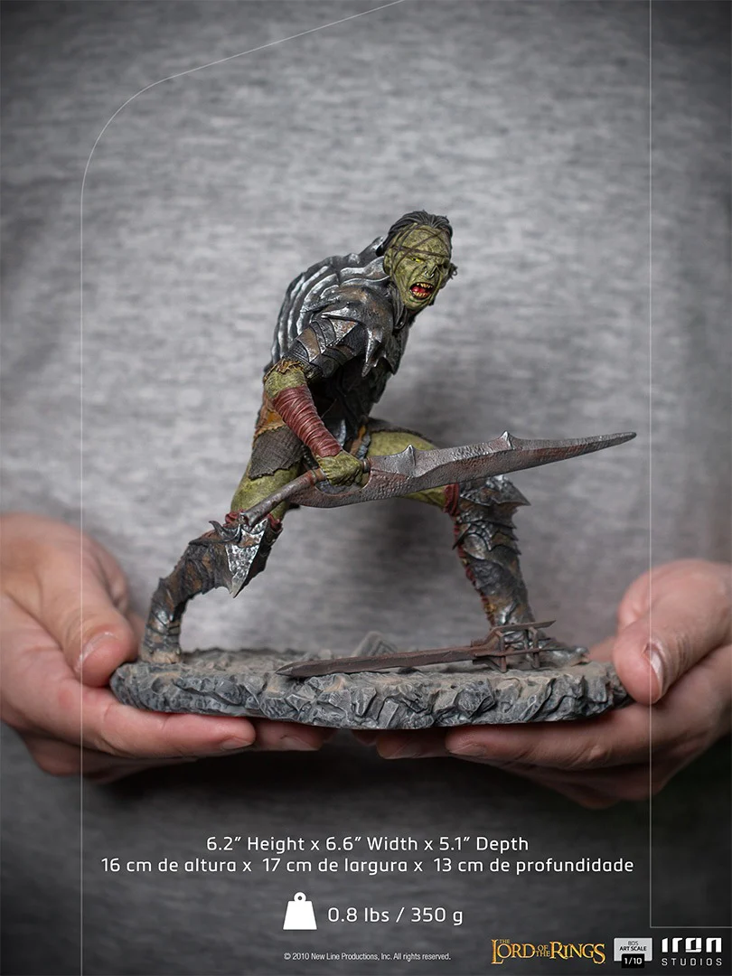 Swordsman Orc  The Lord of the Rings  Art Scale 1/10  Iron Studios - Image 7