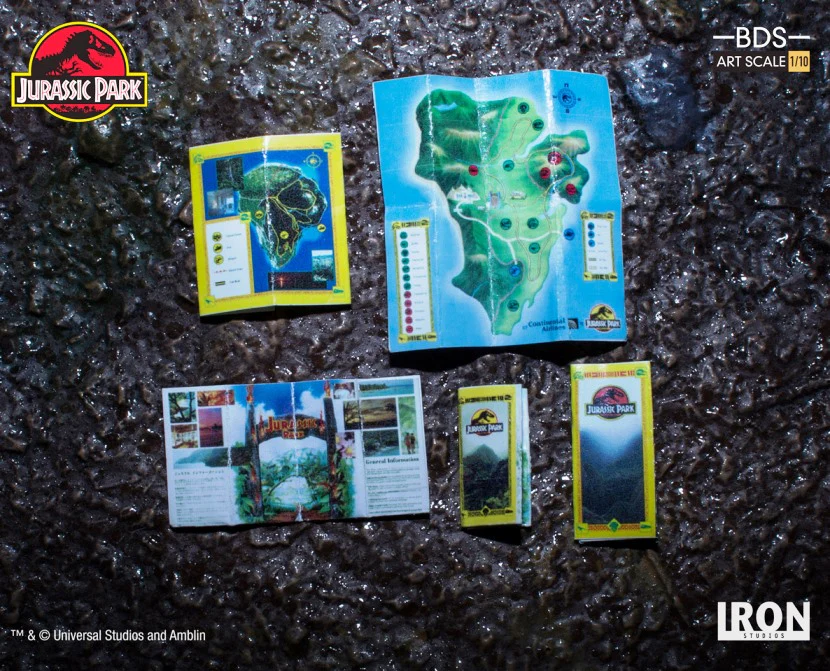 Statue T-Rex Attack (Set A) - Jurassic Park - Art Scale 1/10 - Iron Studios - Image 5