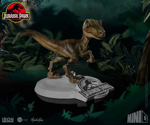 Statue Velociraptor - Jurassic Park - MiniCo - Iron Studios - Image 6
