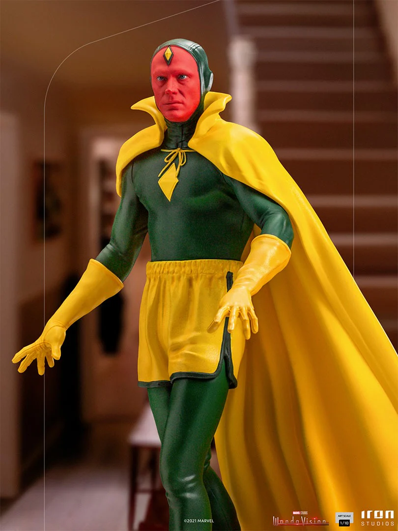 Vision (Halloween Version)  Wandavision  Art Scale 1/10  Iron Studios - Image 3