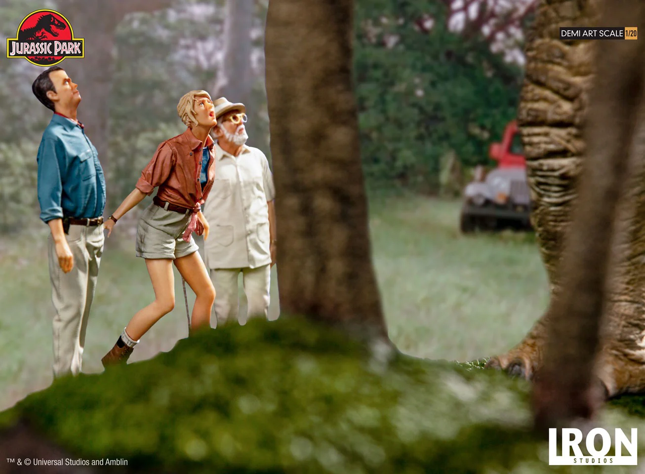 Welcome To Jurassic Park - Jurassic Park - Demi Scale 1/20 - Iron Studios - Image 3