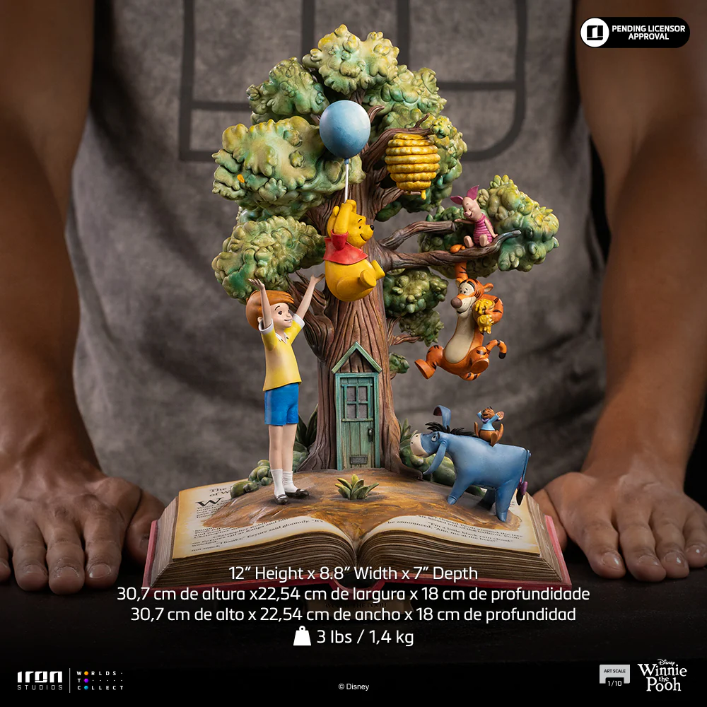 Pre-Order - Statue Winnie the Pooh and Friends (100th Anniversary) – Disney Classics – Deluxe Art Scale 1/10 - Iron Studios - Image 18