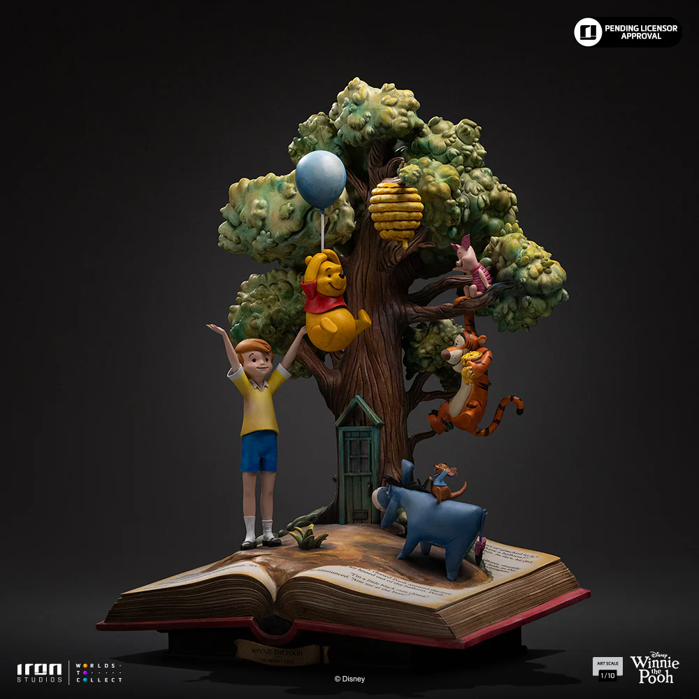 Pre-Order - Statue Winnie the Pooh and Friends (100th Anniversary) – Disney Classics – Deluxe Art Scale 1/10 - Iron Studios - Image 3