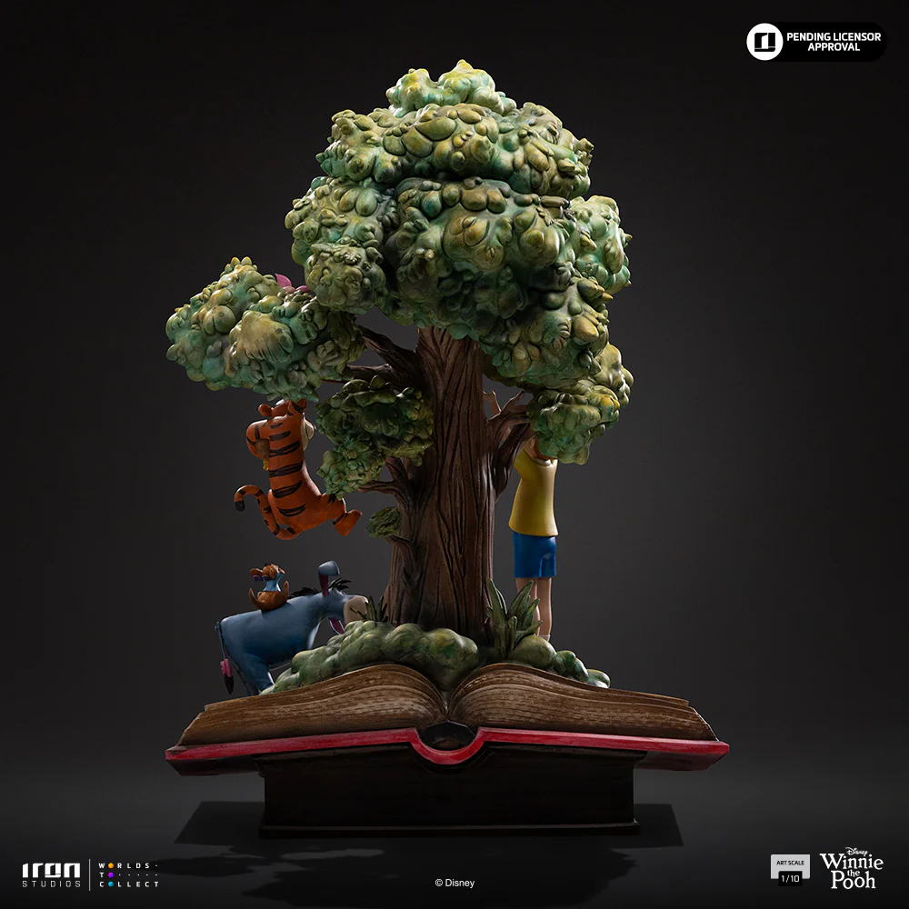 Pre-Order - Statue Winnie the Pooh and Friends (100th Anniversary) – Disney Classics – Deluxe Art Scale 1/10 - Iron Studios - Image 4