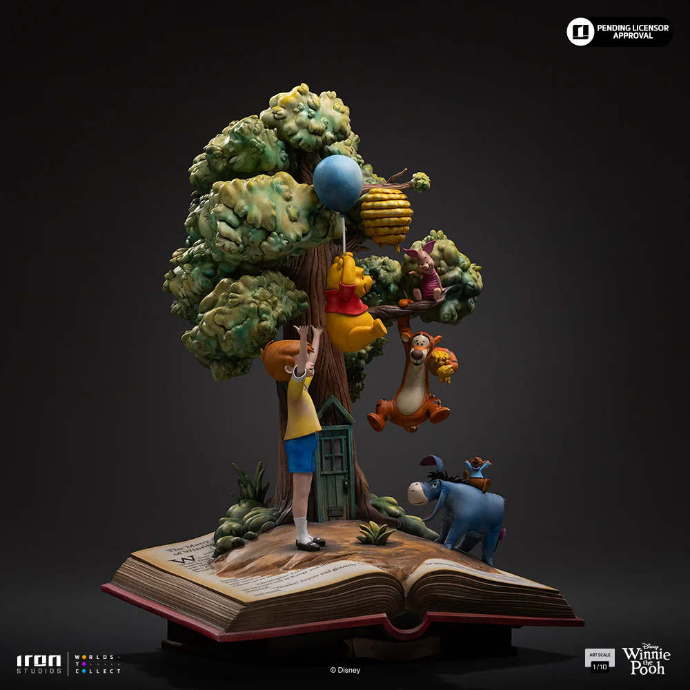 Pre-Order - Statue Winnie the Pooh and Friends (100th Anniversary) – Disney Classics – Deluxe Art Scale 1/10 - Iron Studios - Image 6